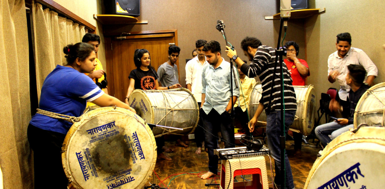 Swarsamwad Studio Recording Session